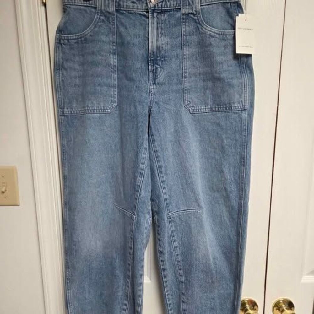 Free Assembly womens 10 Carpenter Barrel jeans new with tags